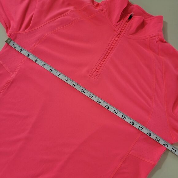 Champion Women's C9™ Quarter Zip Neon Orange Pullover Jacket - Picture 3 of 14